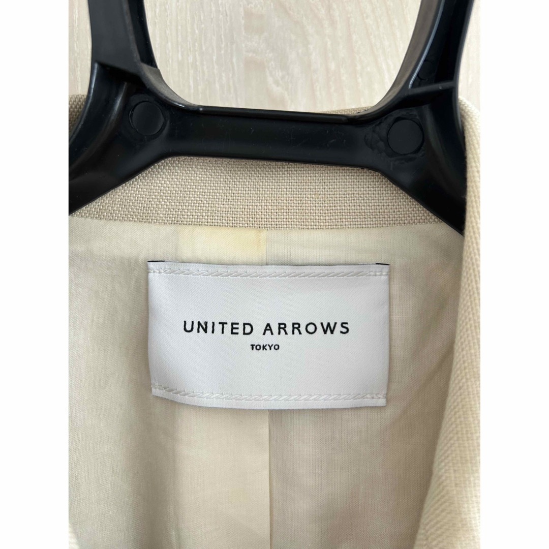 ＜UNITED ARROWS＞リネン ブレザー W† レディースのジャケット/アウター(テーラードジャケット)の商品写真