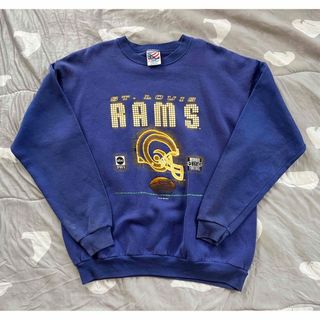 古着 USA製 90年代 AMERICA’S SPORTS ST RAMS XL(スウェット)