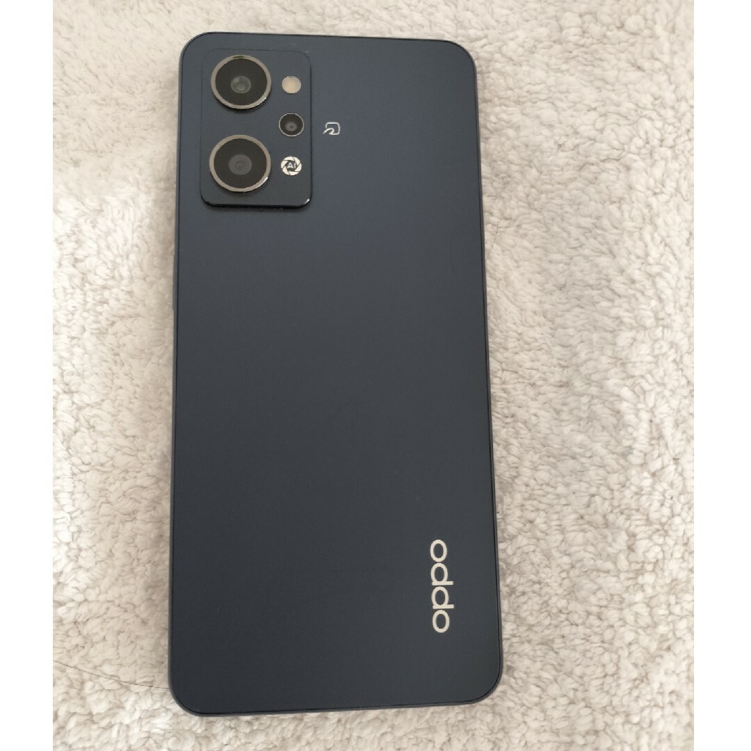 OPPO(オッポ)のOPPO Reno 7A ブラック128GB スマホ/家電/カメラのスマートフォン/携帯電話(スマートフォン本体)の商品写真