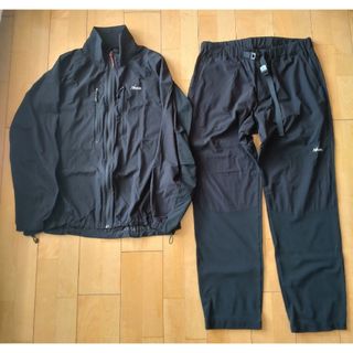 NANGA - 未使用 大幅値下げ NANGA ナンガ 上下 セットアップ 黒 L 登山