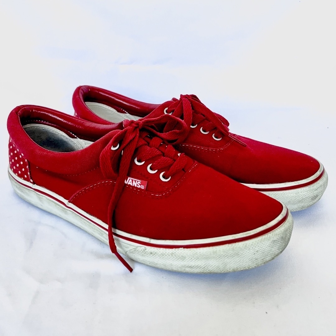 VANS(ヴァンズ)のVANS ERA V95 CL LNR バンズ エラスニーカー RED 27cm メンズの靴/シューズ(スニーカー)の商品写真