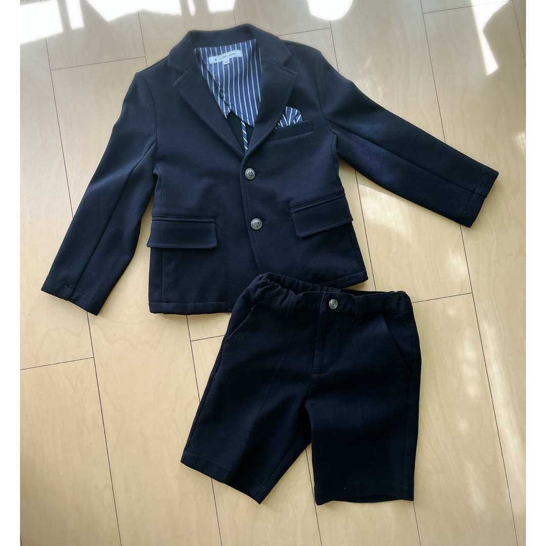 GLOBAL WORK(グローバルワーク)のグローバルワーク 【KIDS】フォーマルスーツ M キッズ/ベビー/マタニティのキッズ服男の子用(90cm~)(ドレス/フォーマル)の商品写真