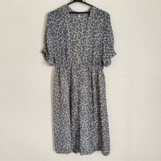 swell vintage ドット柄シャツワンピース