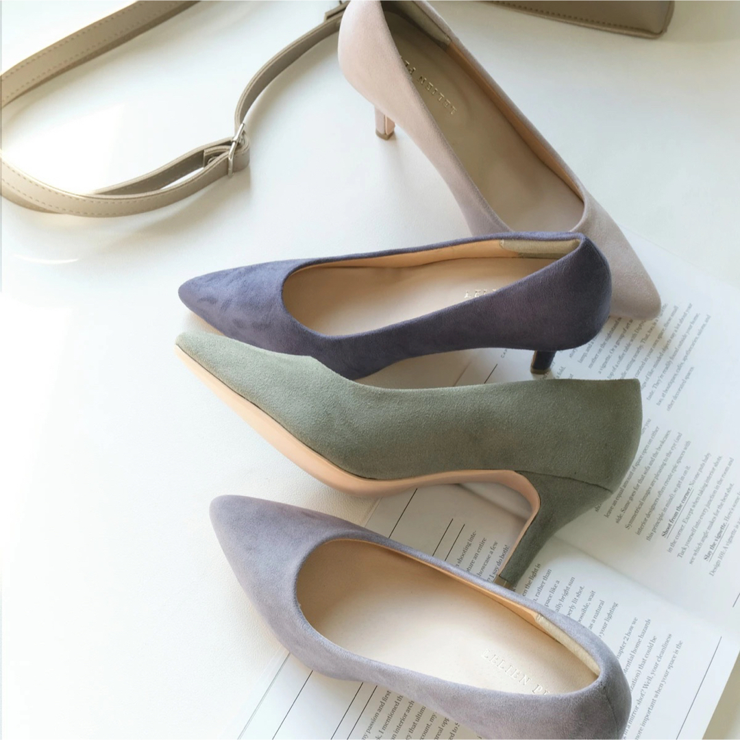 AmiAmi(アミアミ)のAmiAmi 7センチヒール ダスティーネイビー レディースの靴/シューズ(ハイヒール/パンプス)の商品写真