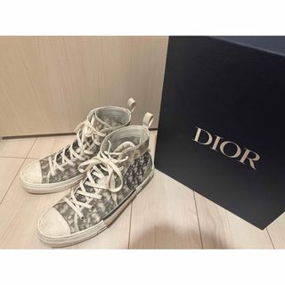 ディオール(Dior)のDIOR B23 ハイトップスニーカー　ディオール オブリーク キャンバス(スニーカー)