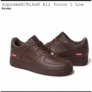 Supreme Nike Air Force 1 Low 白28cm新品未使用