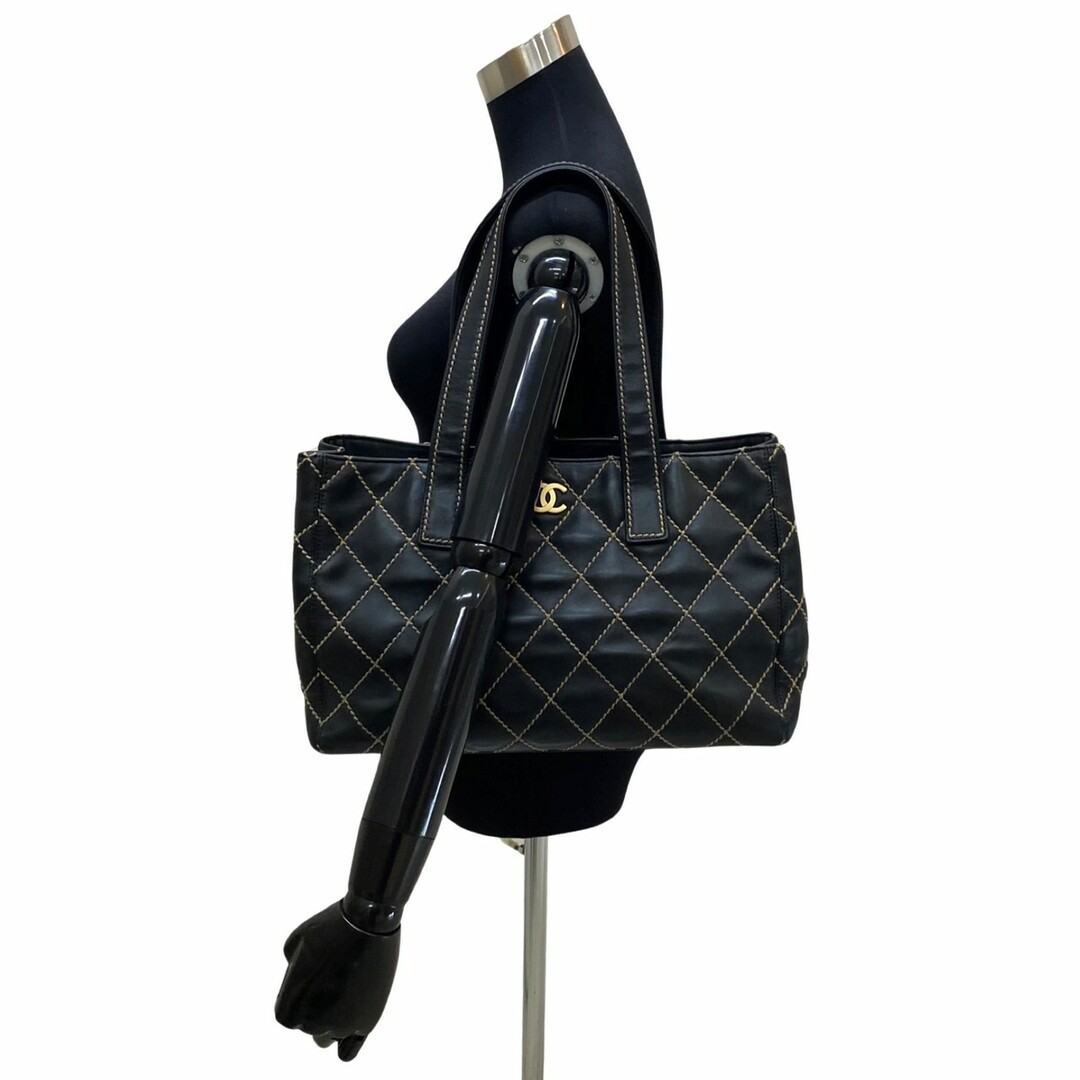 CHANEL - 極 美品 シール有 8番台 CHANEL シャネル ワイルドステッチ CHANEL - 極 美品 シール有 8番台 CHANEL シャネル ワイルドステッチ