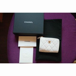 超希少✨CHANEL コインケース　ビジュー　マトラッセ　シルバー　エナメル