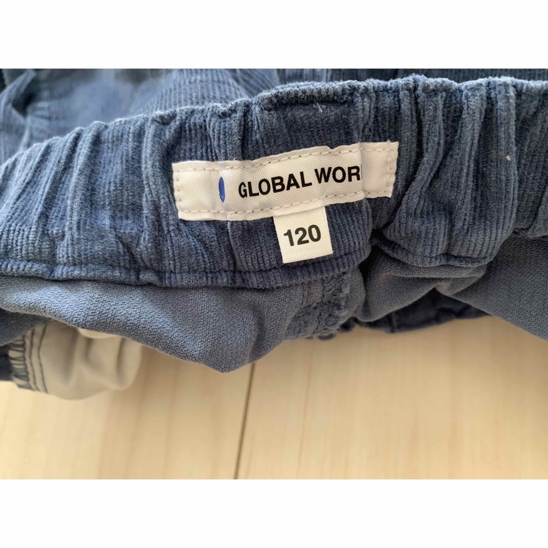 GLOBAL WORK(グローバルワーク)のGLOBALWORK キッズパンツ　120㎝ キッズ/ベビー/マタニティのキッズ服男の子用(90cm~)(パンツ/スパッツ)の商品写真