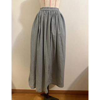ムジルシリョウヒン(MUJI (無印良品))の無印良品 MUJI ギャザースカート XS/S(ロングスカート)