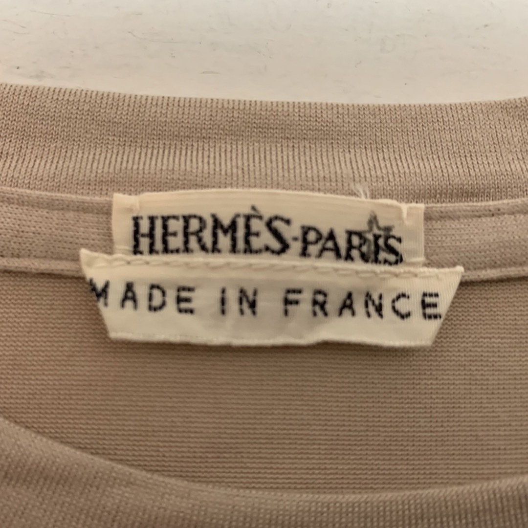 HERMES VINTAGE マルジェラ期 FRANCE製 シルク半袖カットソー