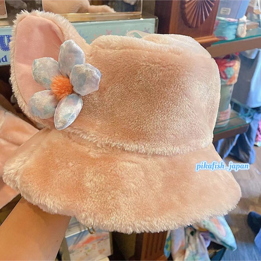 香港ディズニー限定★リーナベル ふわもふハット Disney - 【最新☆正規品】リーナベル ふわふわバケットハット