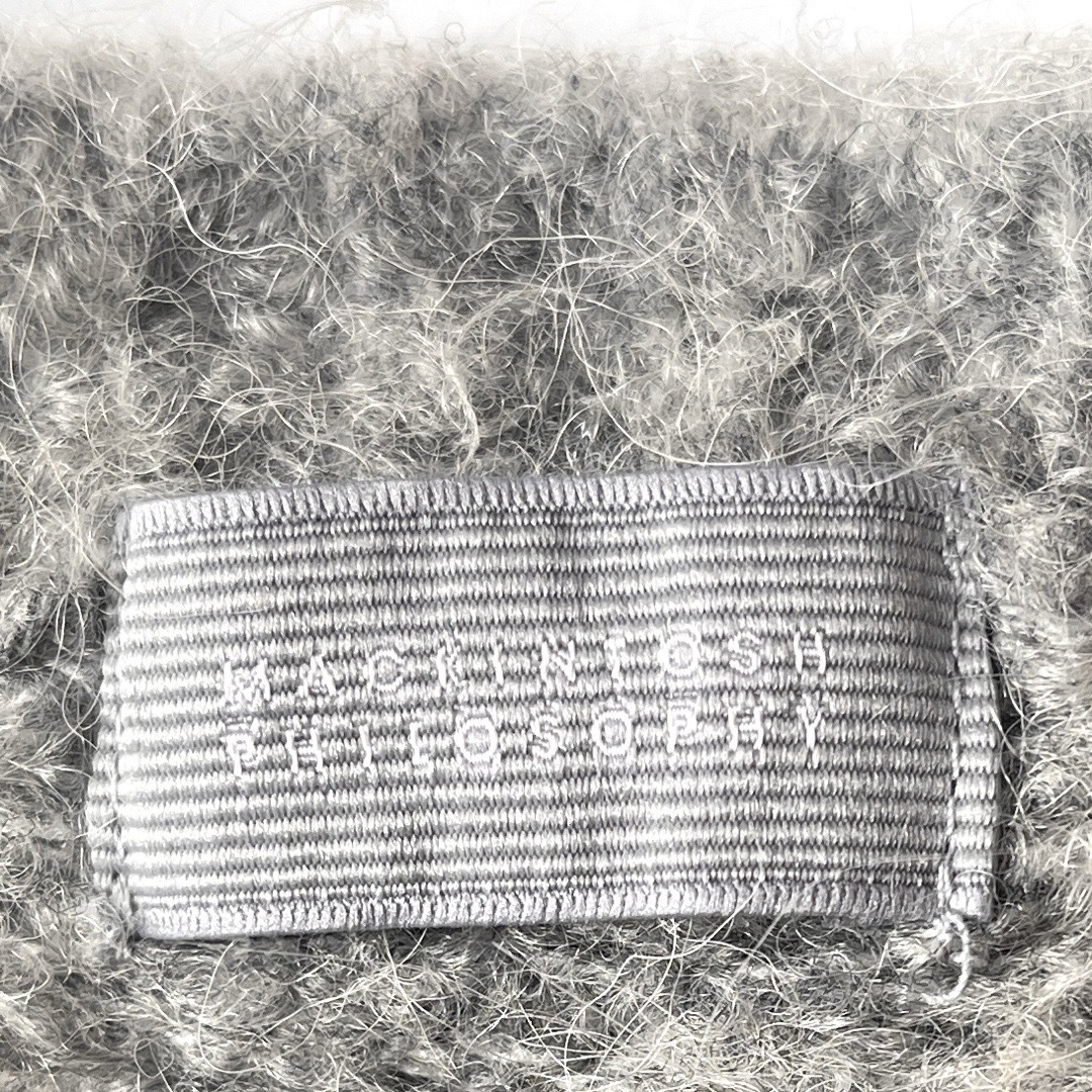MACKINTOSH PHILOSOPHY(マッキントッシュフィロソフィー)のマッキントッシュフィロソフィー　アルパカ　ウール混　Ｖネック　オーバーニット レディースのトップス(ニット/セーター)の商品写真