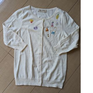 franche lippee フランシュリッペ 刺繍カーディガン 新品タグ付き