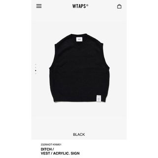 WTAPS LRRP VEST BLACK Mサイズ 新品未使用