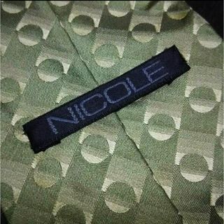 ニコル(NICOLE)のNICOLEシルク100ネクタイ値下❗️(ネクタイ)