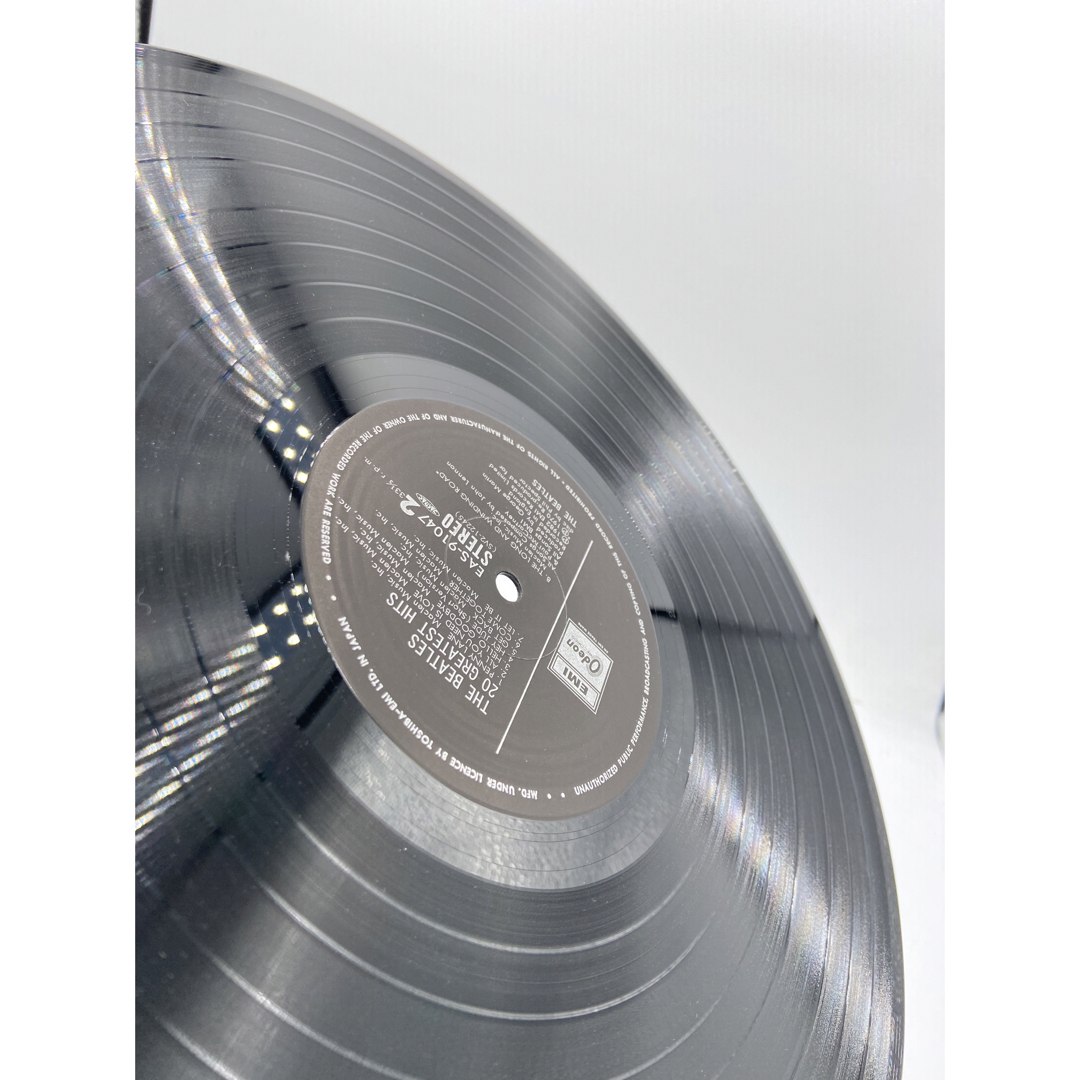 ビートルズ BEATLES 20グレイテストヒッツ 中古レコード LP エンタメ/ホビーのCD(ポップス/ロック(洋楽))の商品写真