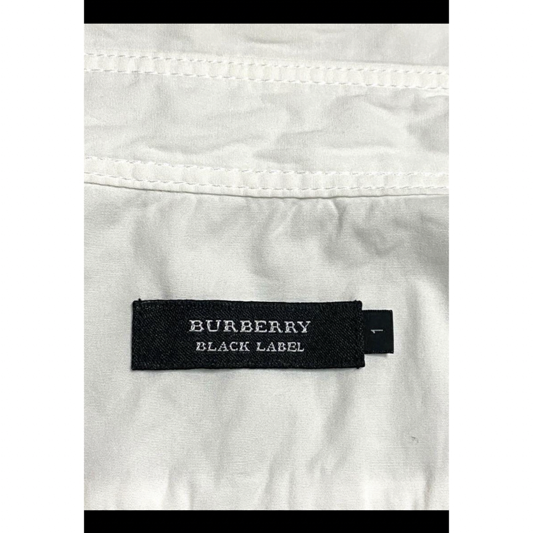 BURBERRY BLACK LABEL(バーバリーブラックレーベル)のバーバリー 長袖 シャツ ワイシャツ ホワイト ストレッチ     NO1600 メンズのトップス(シャツ)の商品写真