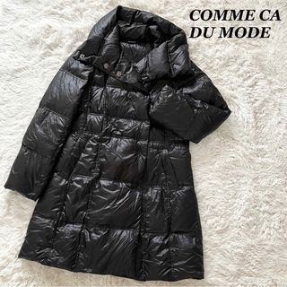 COMME CA DU MODE - 美品☆コムサデモード ダウンコート 黒 オーダー ...