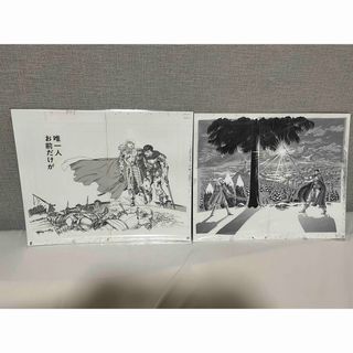 ハクセンシャ(白泉社)の大ベルセルク展 複数原画 2枚セット(イラスト集/原画集)