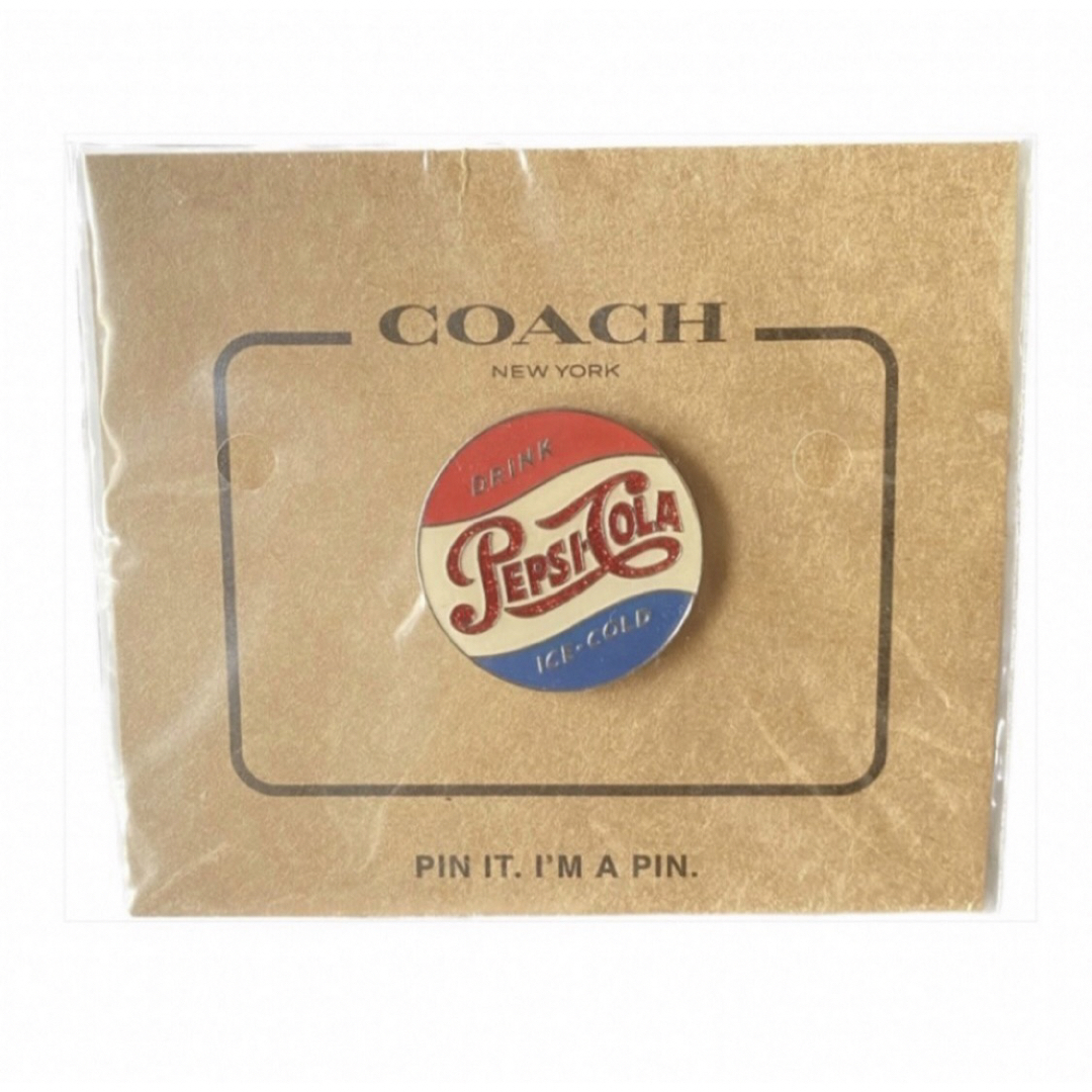 COACH(コーチ)の新品　COACH ピンバッジ レディースのアクセサリー(ブローチ/コサージュ)の商品写真