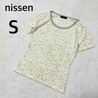 ニッセン(ニッセン)のnissen ニッセン　半袖ニット　プルオーバー　アンサンブル　インナー(ニット/セーター)