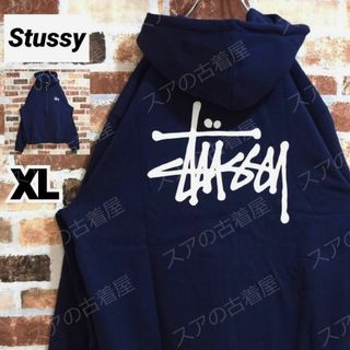 STUSSY ジップアップパーカー スウェットパーカー 総柄 00s y2k