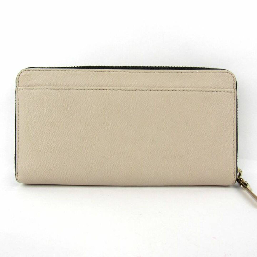 ケイトスペード 長財布 キャメロンストリート バイカラー レザー ラウンドファスナー ブランド レディース ベージュ Kate Spade