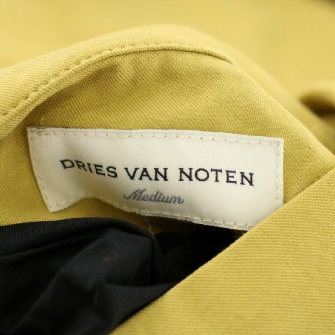 DRIES VAN NOTEN(ドリスヴァンノッテン)のドリスヴァンノッテン ブルゾンジャケット リバーシブル 刺繍 M ピンク 黄色 レディースのジャケット/アウター(ブルゾン)の商品写真