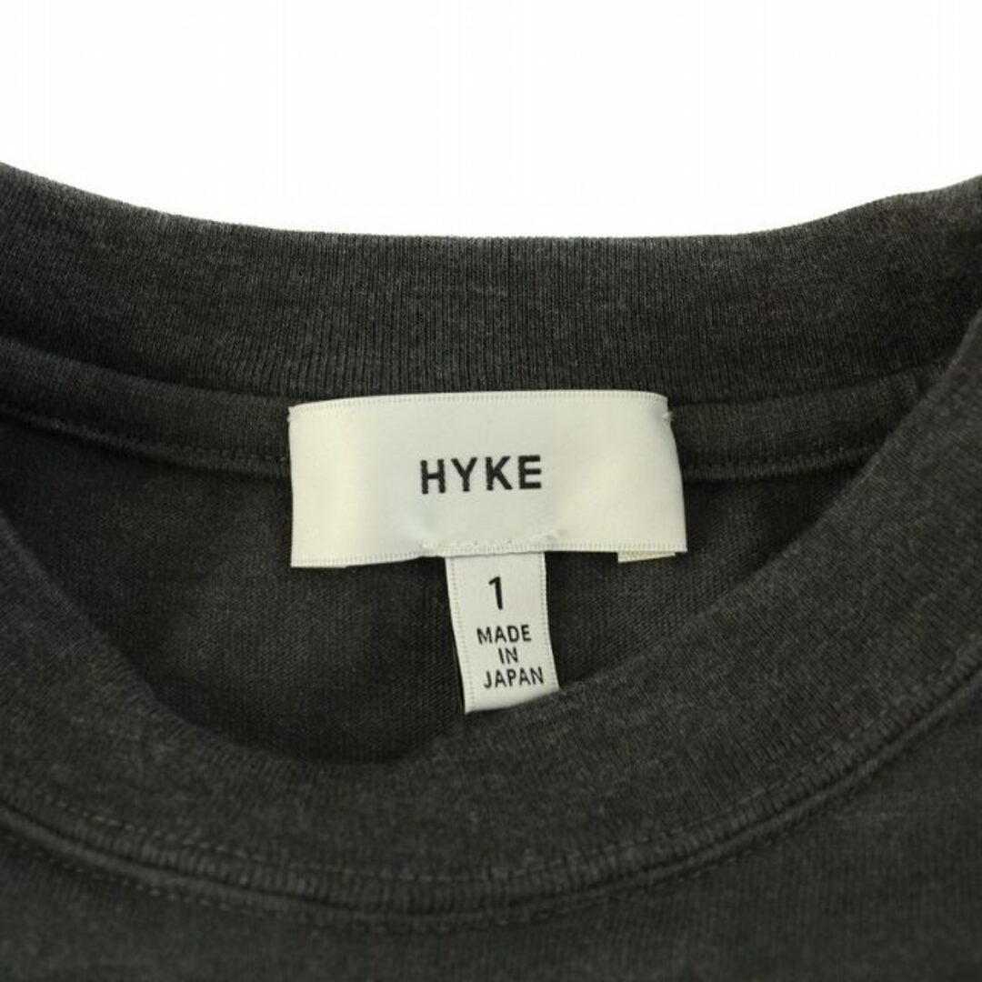 HYKE - ハイク 21SS SLEEBLESS TEE Tシャツ 1 S グレーの通販 by ...