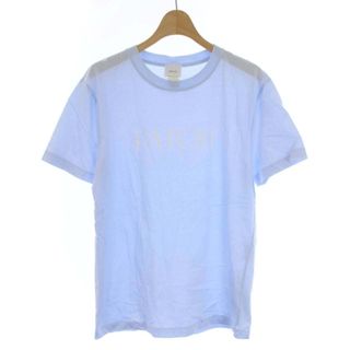 アザー(other)のPATOU オーガニックコットン パトゥロゴTシャツ 半袖 S 水色(Tシャツ(半袖/袖なし))