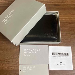 マーガレットハウエル(MARGARET HOWELL)のマーガレットハウエルアイデア　ミニ財布　ブラック(財布)