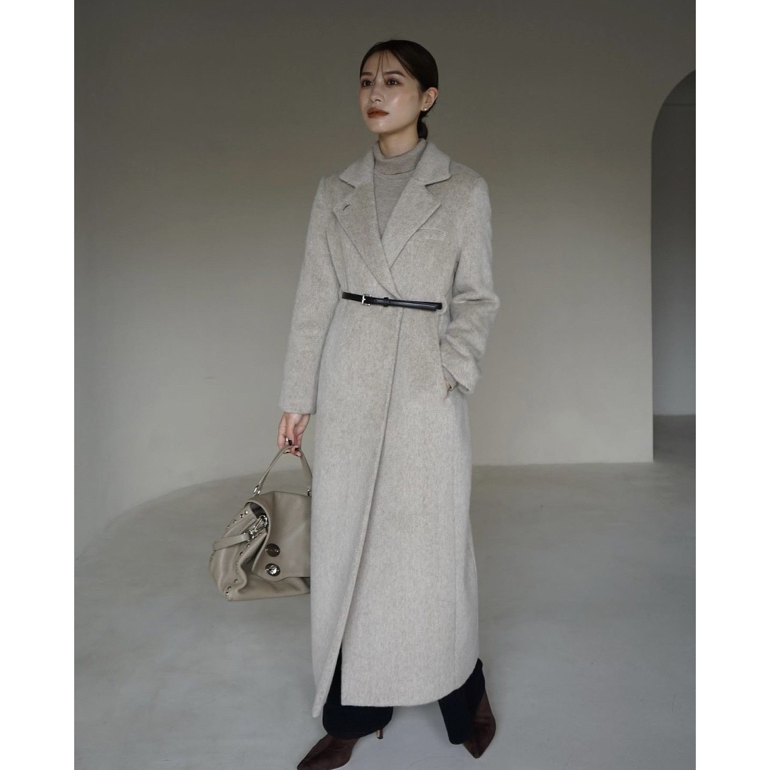 laubeblanc Belted Chester coat コート　グレー