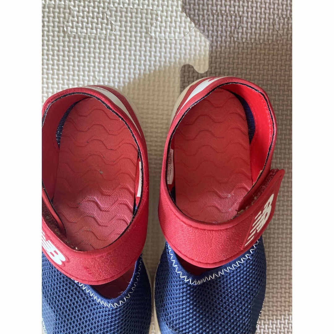 New Balance(ニューバランス)のニューバランス　サンダル　安い キッズ/ベビー/マタニティのキッズ靴/シューズ(15cm~)(サンダル)の商品写真