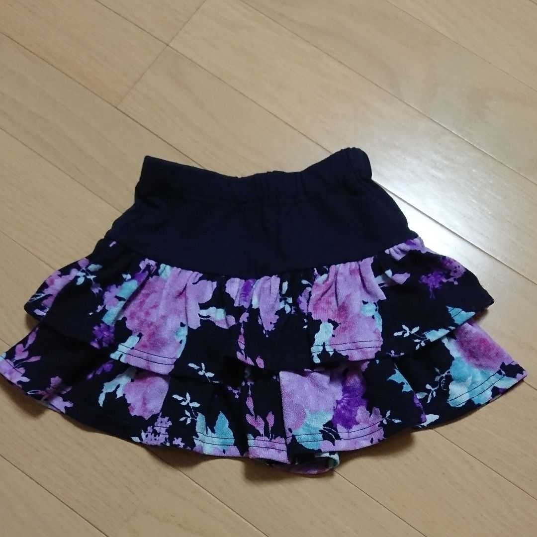 アナスイミニ ANNA SUI mini キュロット スカート 100 - スカート