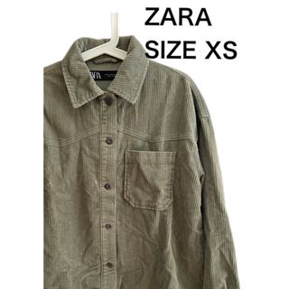 ザラ(ZARA)のZARA ザラ コーデュロイ レディース 長袖シャツ サイズXS(シャツ/ブラウス(長袖/七分))