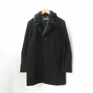 M supreme 15AW Fur Collar Tweed Coat