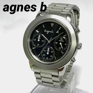 527 agnes b アニエスべー レディー ストップウオッチ 電池交換済