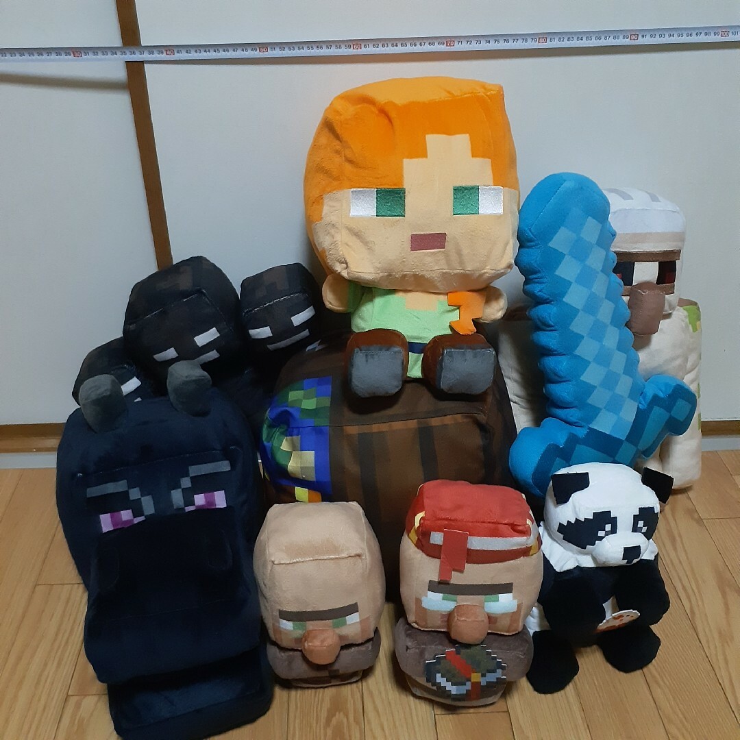 マインクラフト ぬいぐるみ 9点セット
