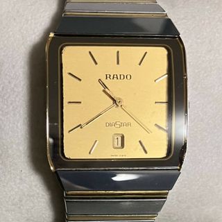 RADO - ラドー 12Pダイヤ 121.9596.2 メンズ 腕時計 A01892の通販 by