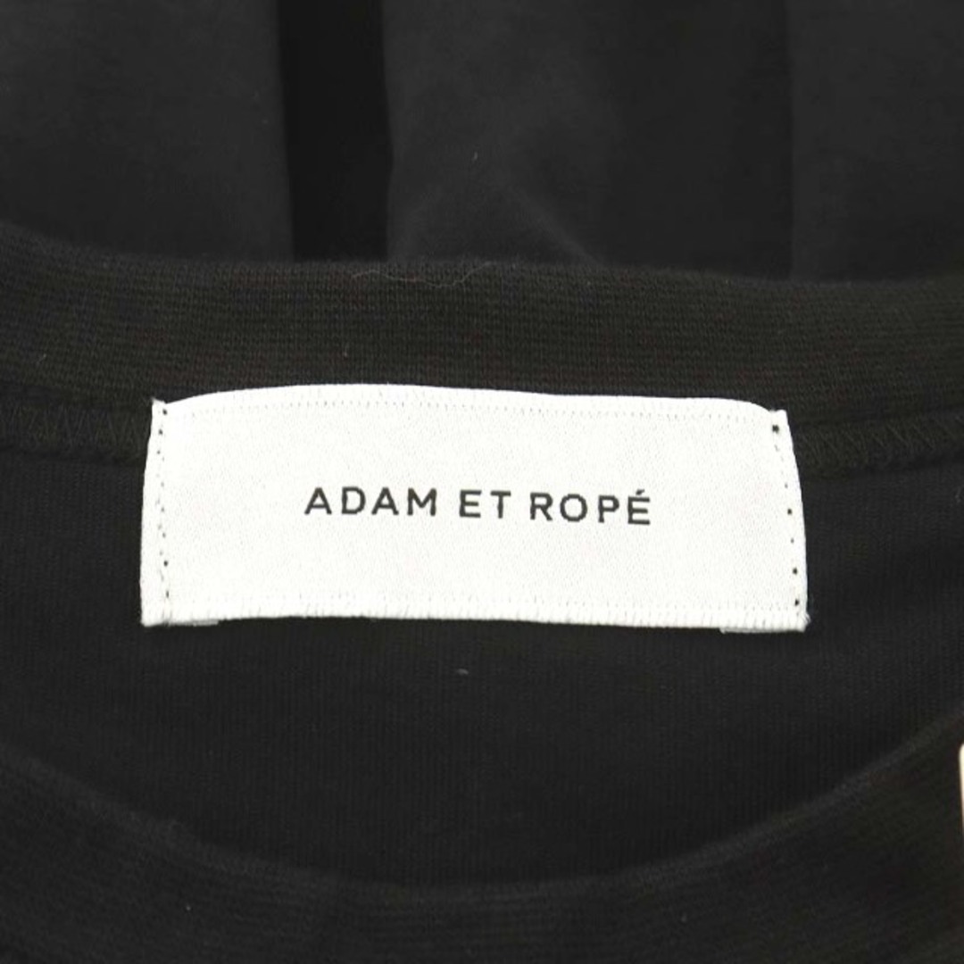Adam et Rope'(アダムエロぺ)のアダムエロペ 23SS チュニック 半袖 コットン F 黒 レディースのトップス(チュニック)の商品写真