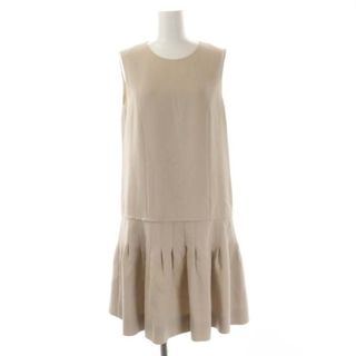 フォクシー(FOXEY)のフォクシー Dropped Waist Pintuck Dress 36745(ひざ丈ワンピース)