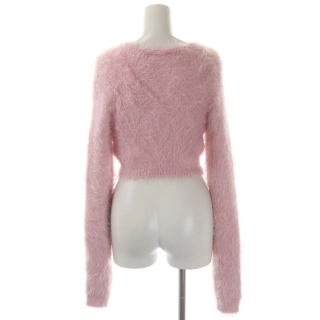 アンブッシュ FUR KNIT CROP CREW NECK ファーニット