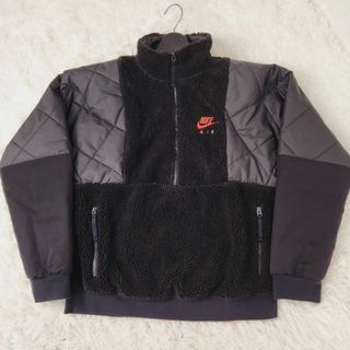 ナイキ ナイロン ハーフジップ メンズ ブラック 2XL  長袖 ジャケット