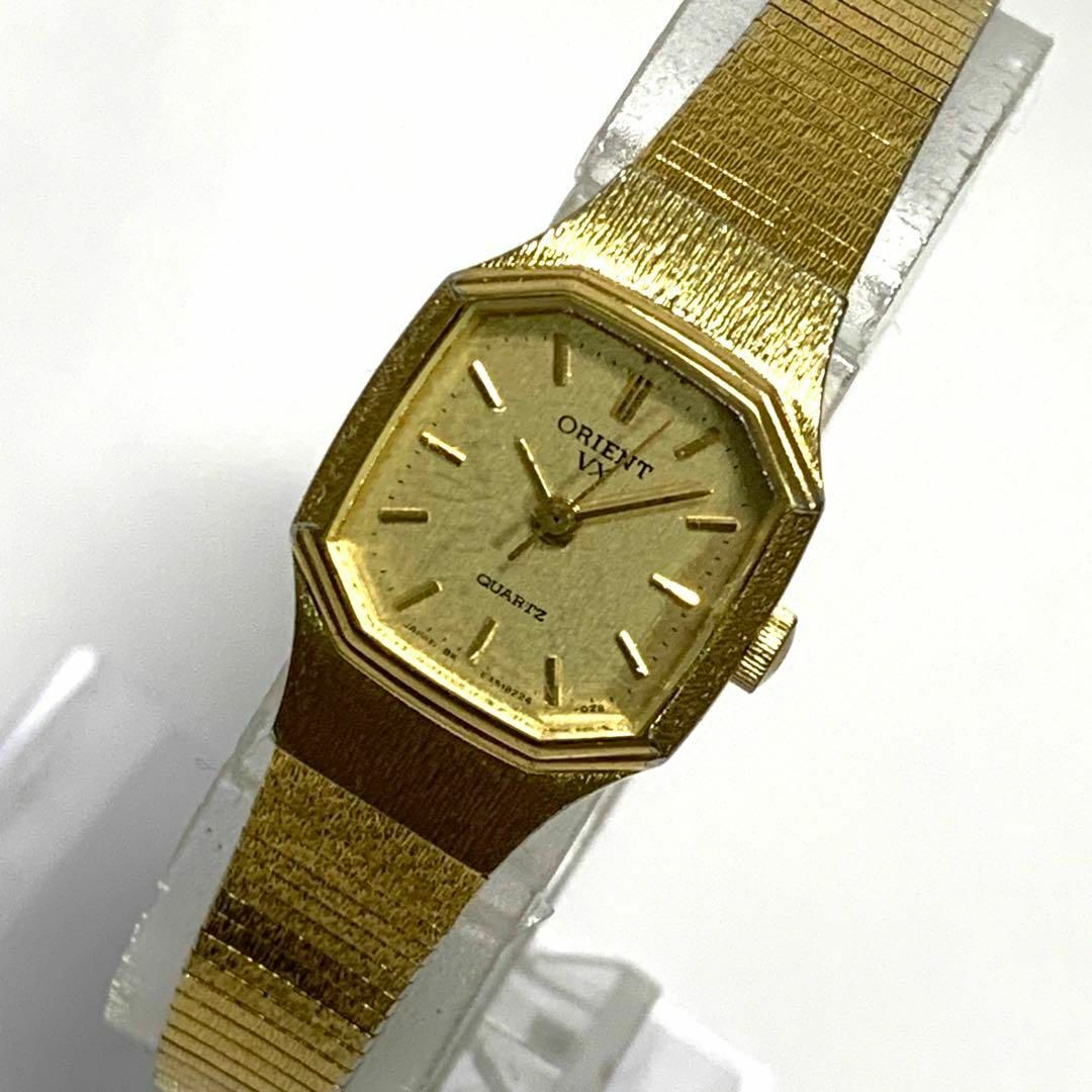 ORIENT(オリエント)の667 ORIENT オリエント 腕時計 ゴールド クオーツ式 新品電池交換済 レディースのファッション小物(腕時計)の商品写真