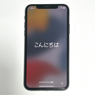 アイフォーン(iPhone)のiPhoneX スペースグレイ 64GB(スマートフォン本体)