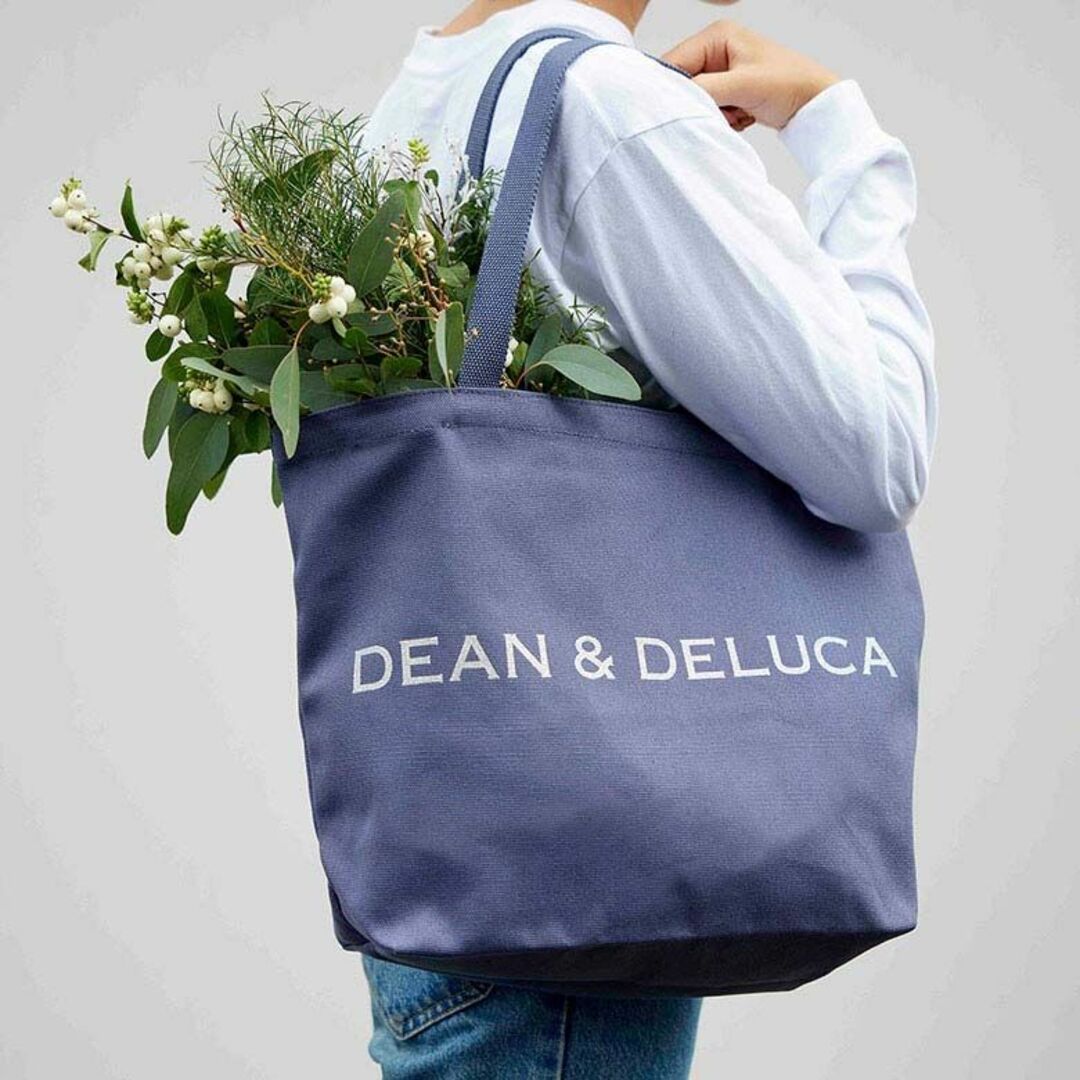 DEAN＆DELUCA チャリティートートバッグ 20230 ブルーグレー L レディースのバッグ(トートバッグ)の商品写真