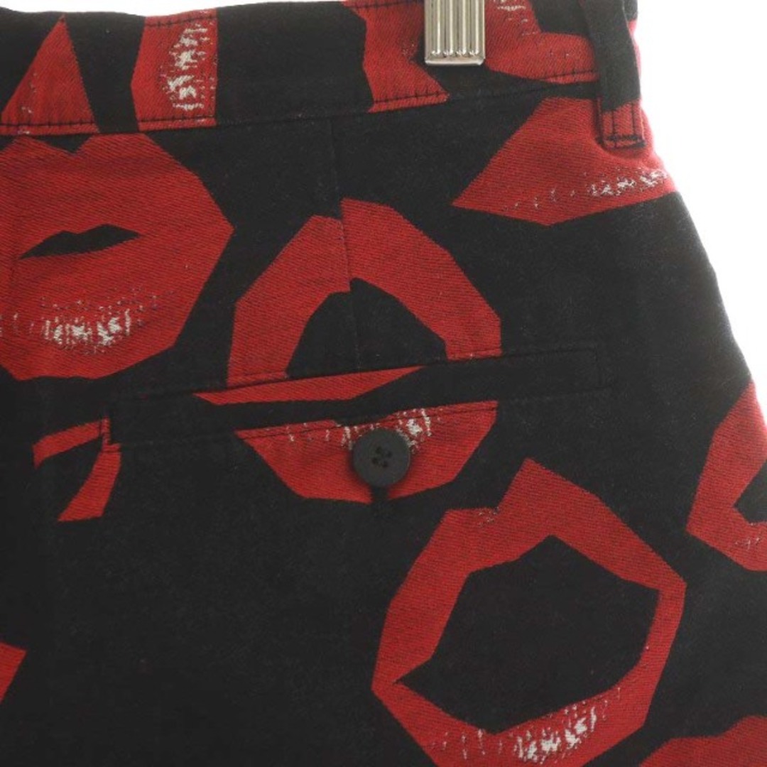 プリーツプリーズ イッセイミヤケ 15AW ショートパンツ 2 M 赤 黒の