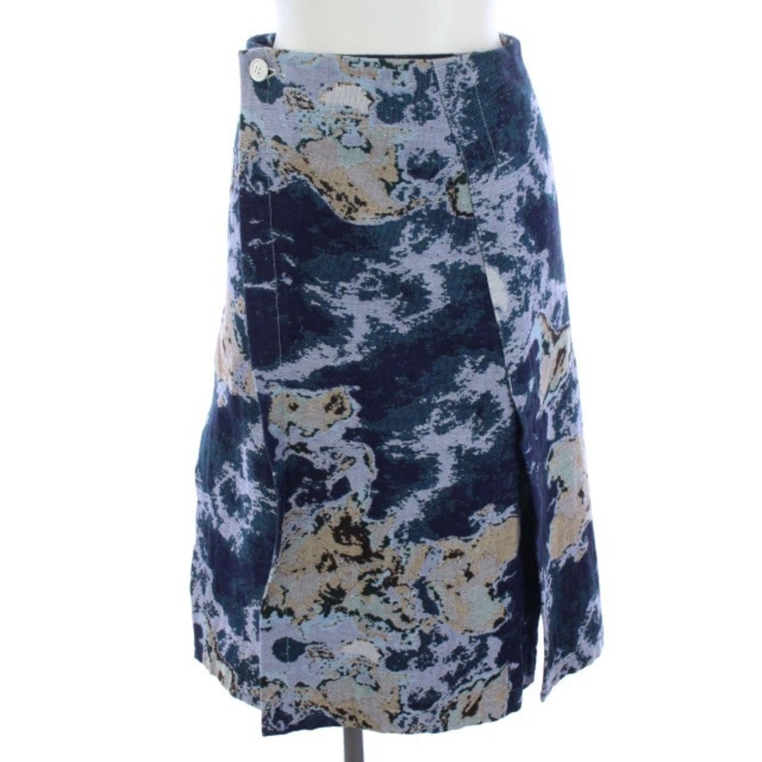 ビューティフルピープル Cotton Jacquard Wrap Skirt