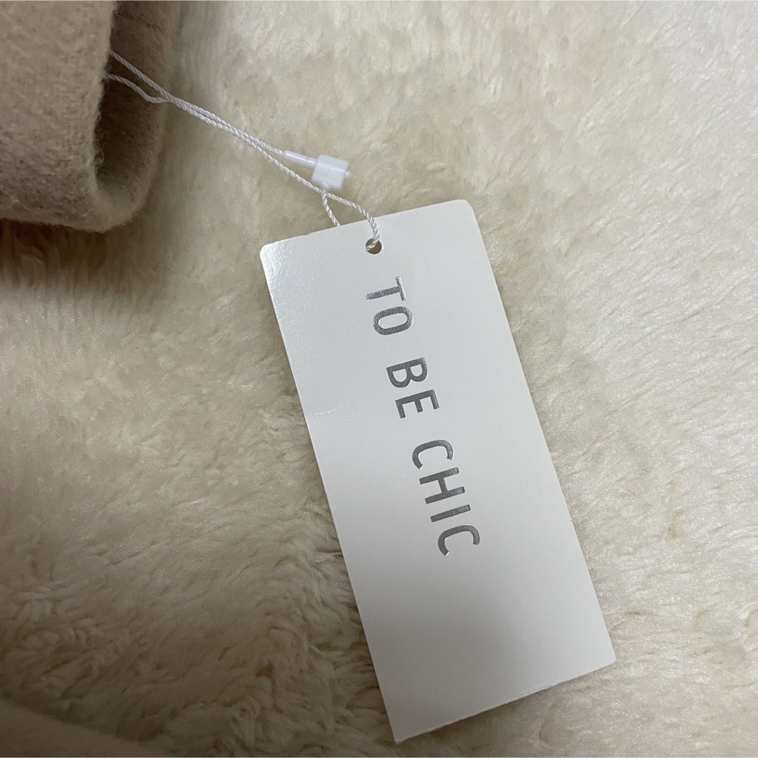 TO BE CHIC - 新品未使用フォックスファー付きロングコート TO BE CHIC - 新品未使用フォックスファー付きロングコート